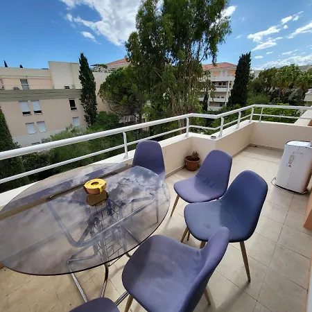 Appartement Appart Luxueux 3 Pieces, Piscine, Mer, Terrasse